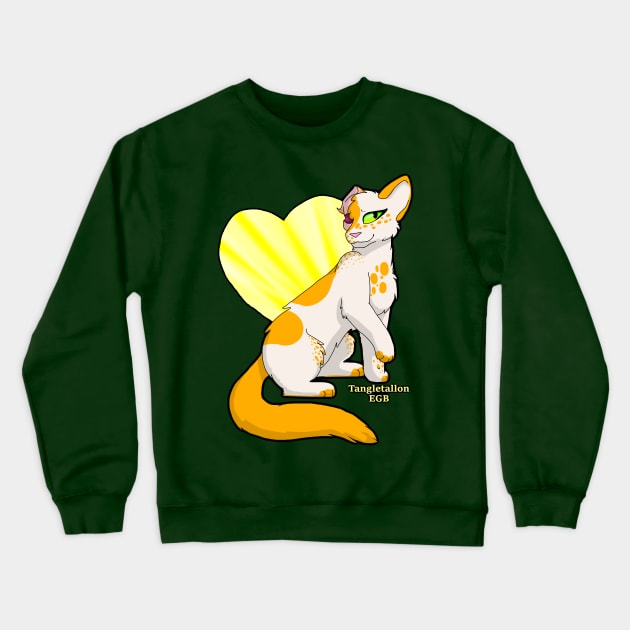 Brightheart Crewneck Sweatshirt by TangletallonMeow